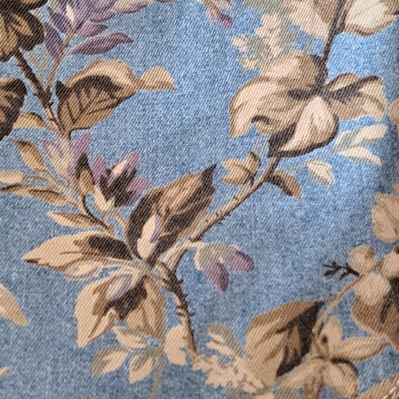 Vintage FDJ Floral Jean Jacket - Picture 6 of 8